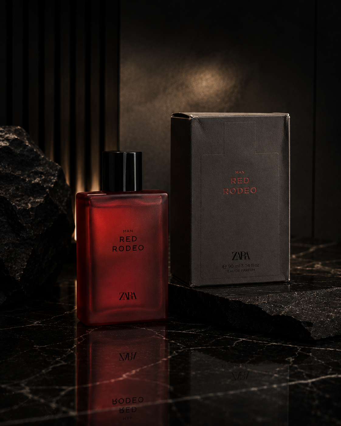 ZARA MEN RED RODEO